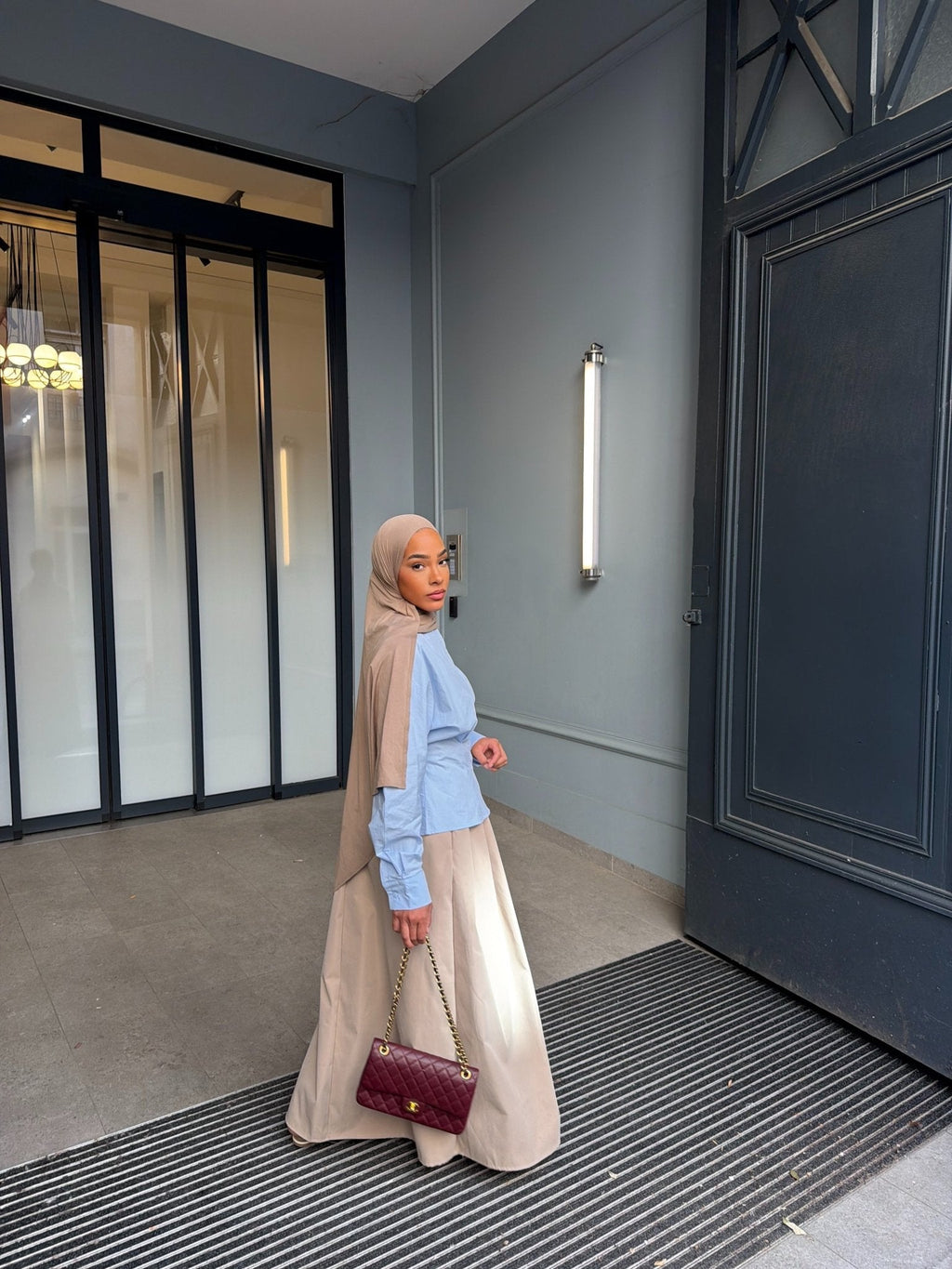 Chemise Torrento Bleu Ciel ajustable