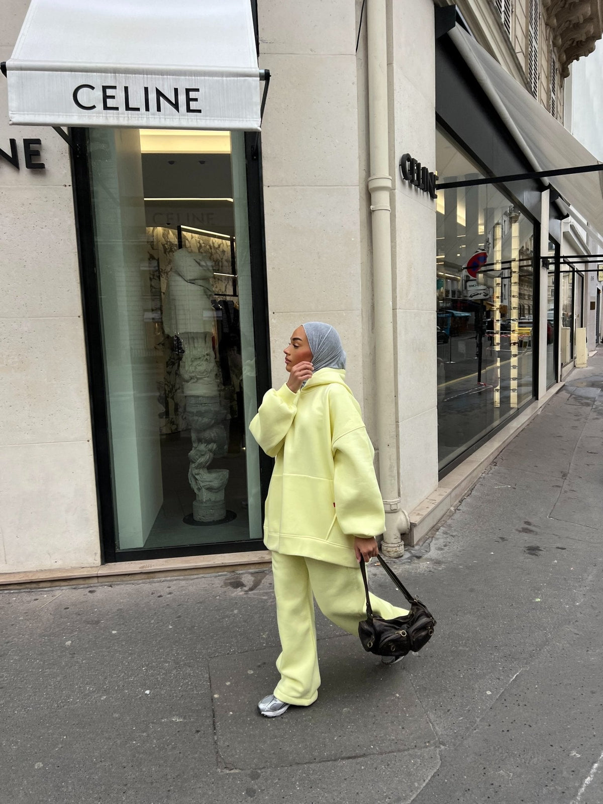 Ensemble Hoodie Heavy Beige ( Jupe ou Pantalon )