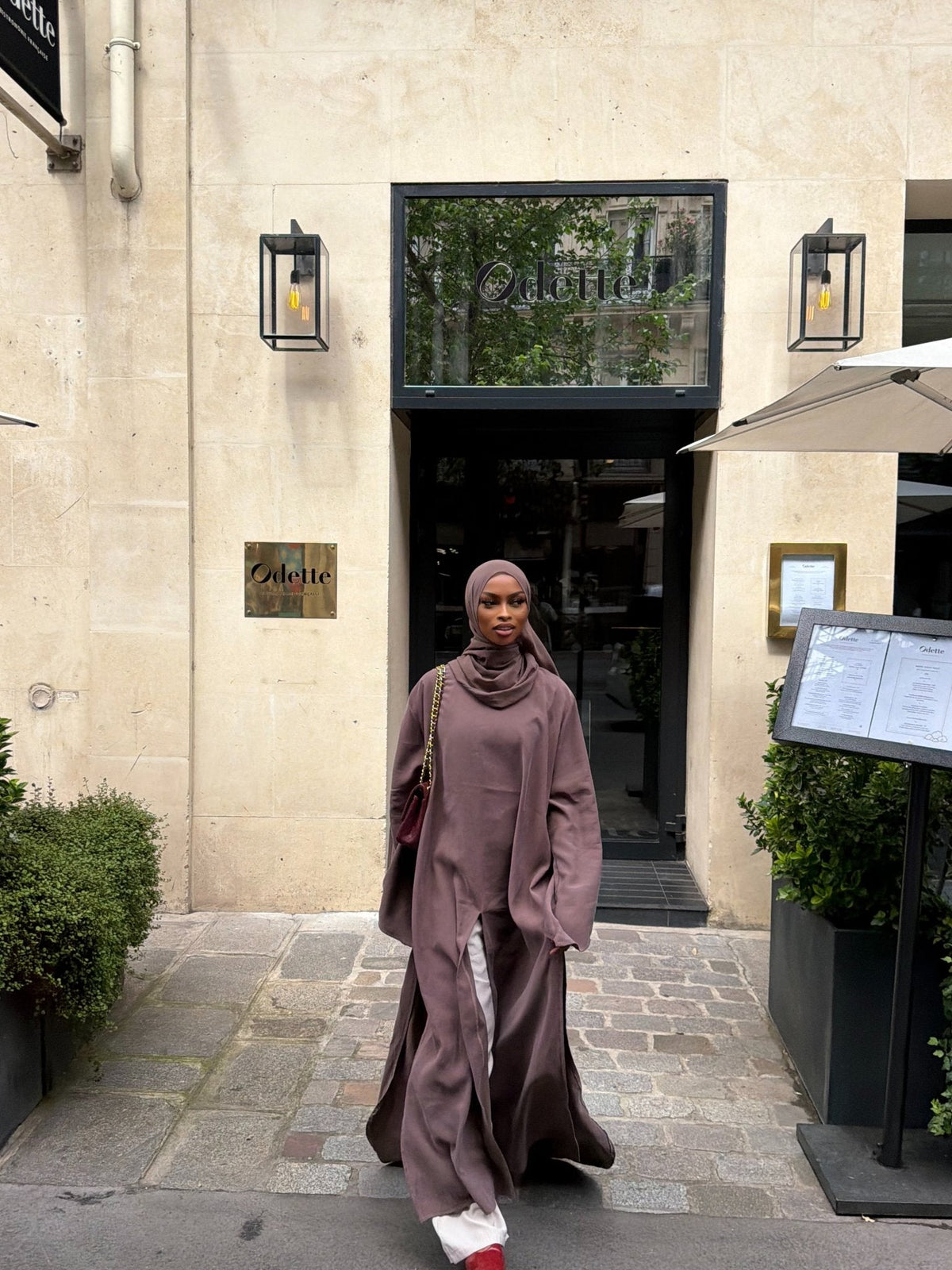 Ensemble Salma Chocolat