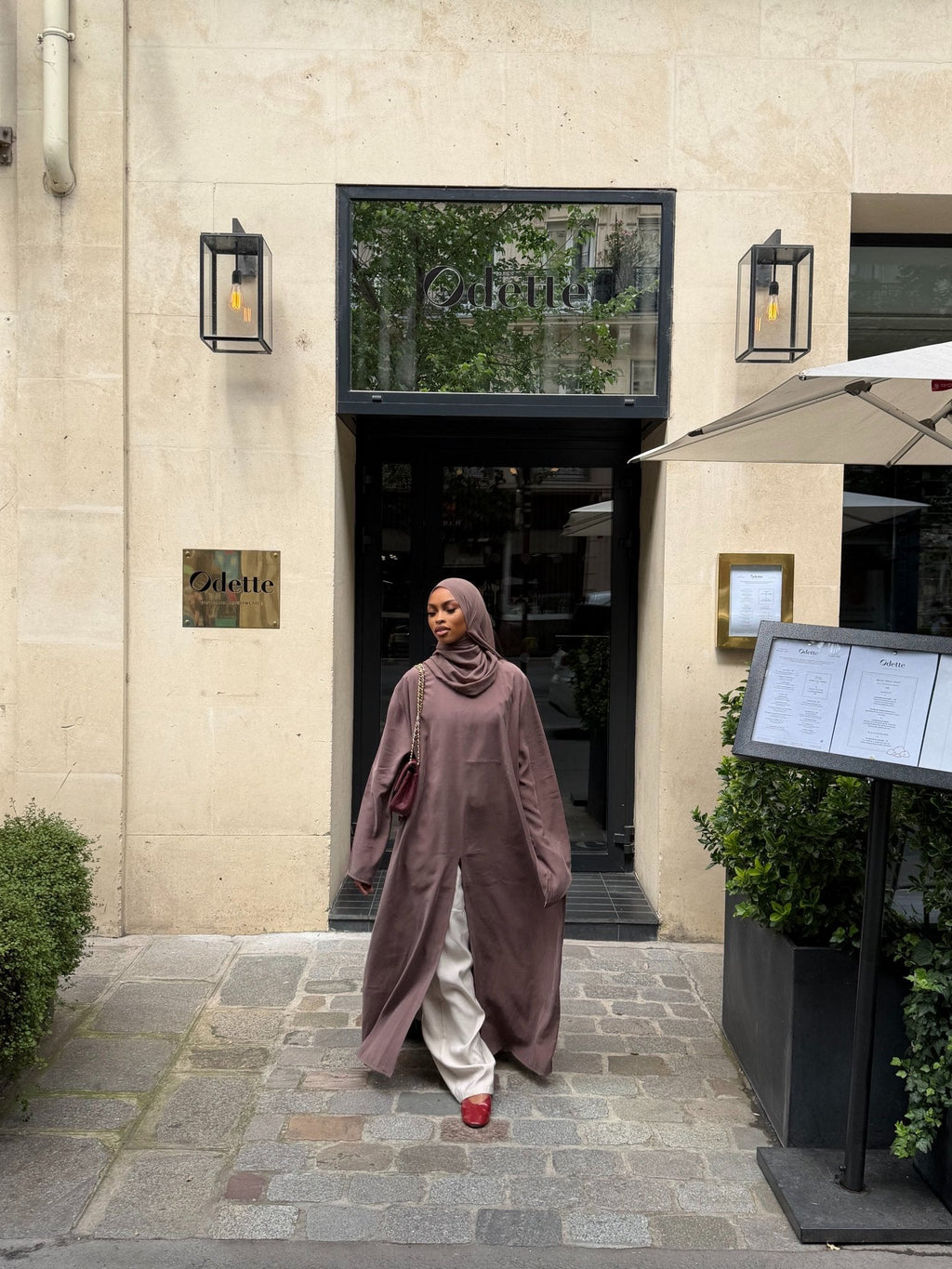 Abaya Salma Chocolat