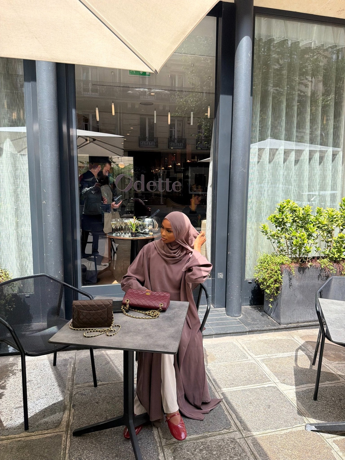 Abaya Salma Chocolat