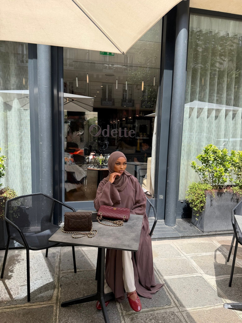 Abaya Salma Chocolat