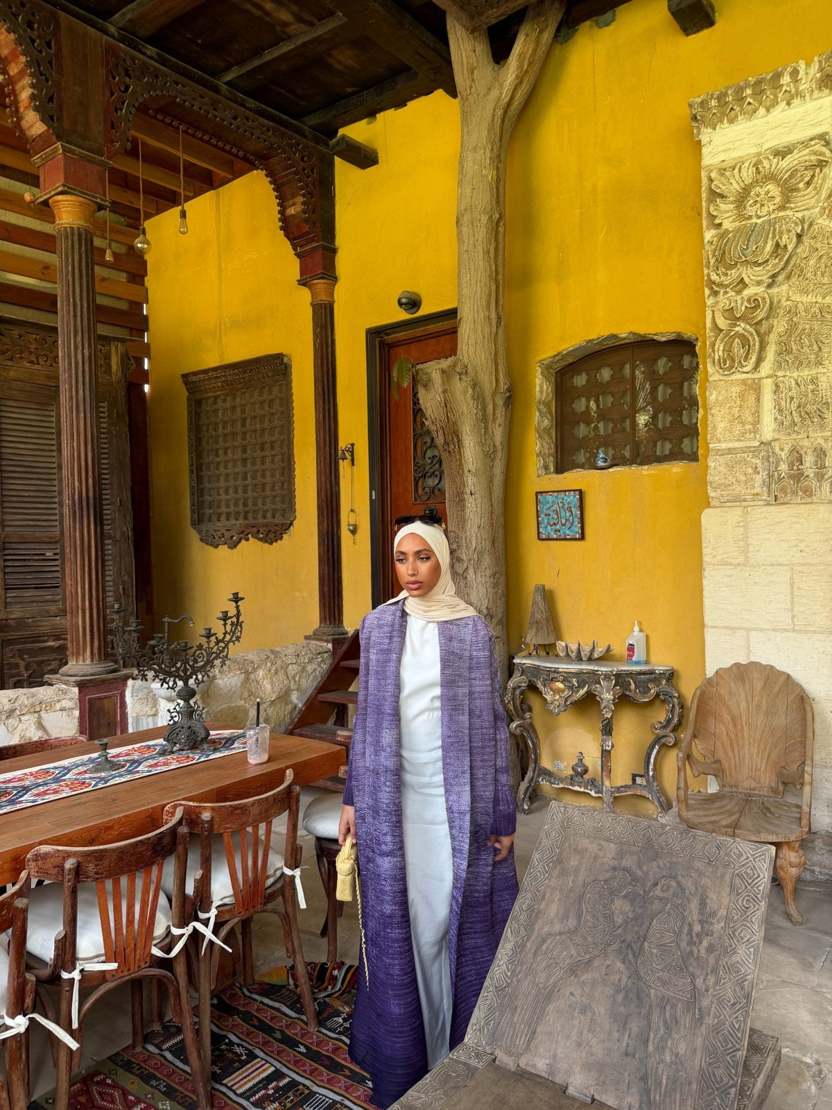 Kimono Alhambra Violet Ombré