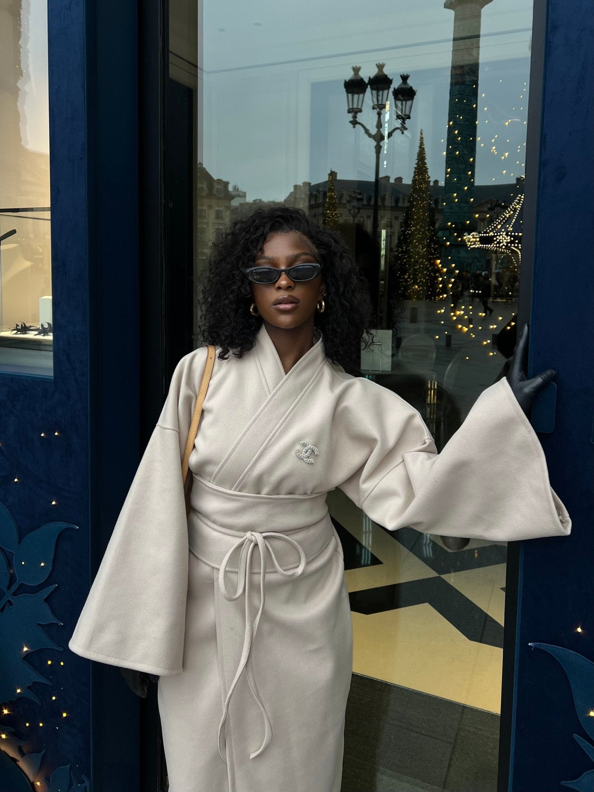 Manteau Aïko Beige )