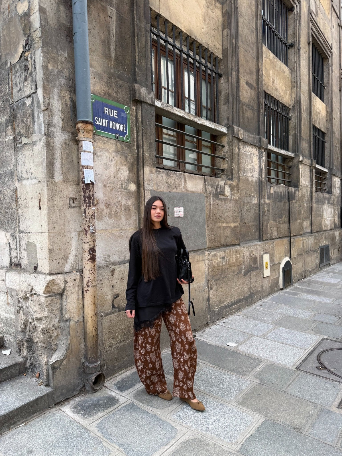 Pantalon Barrel Arama Rouille