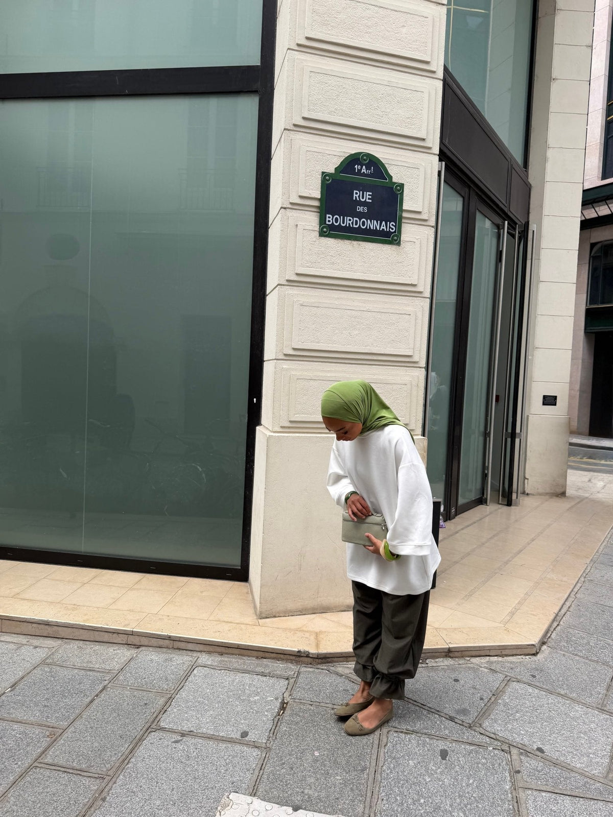 Pantalon Sana - Kaki foncé
